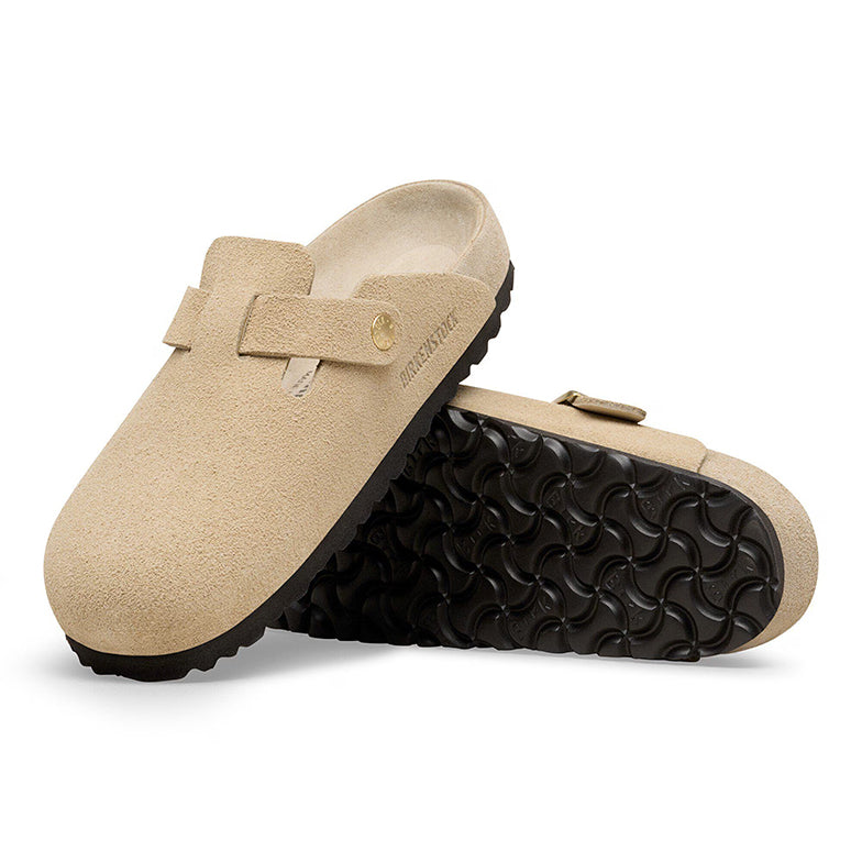 Birkenstock - Sandalias "Boston Suede" (Unisex)