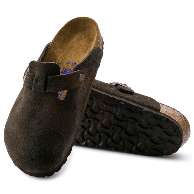Birkenstock - Sandalias "Boston Suede" (Unisex)