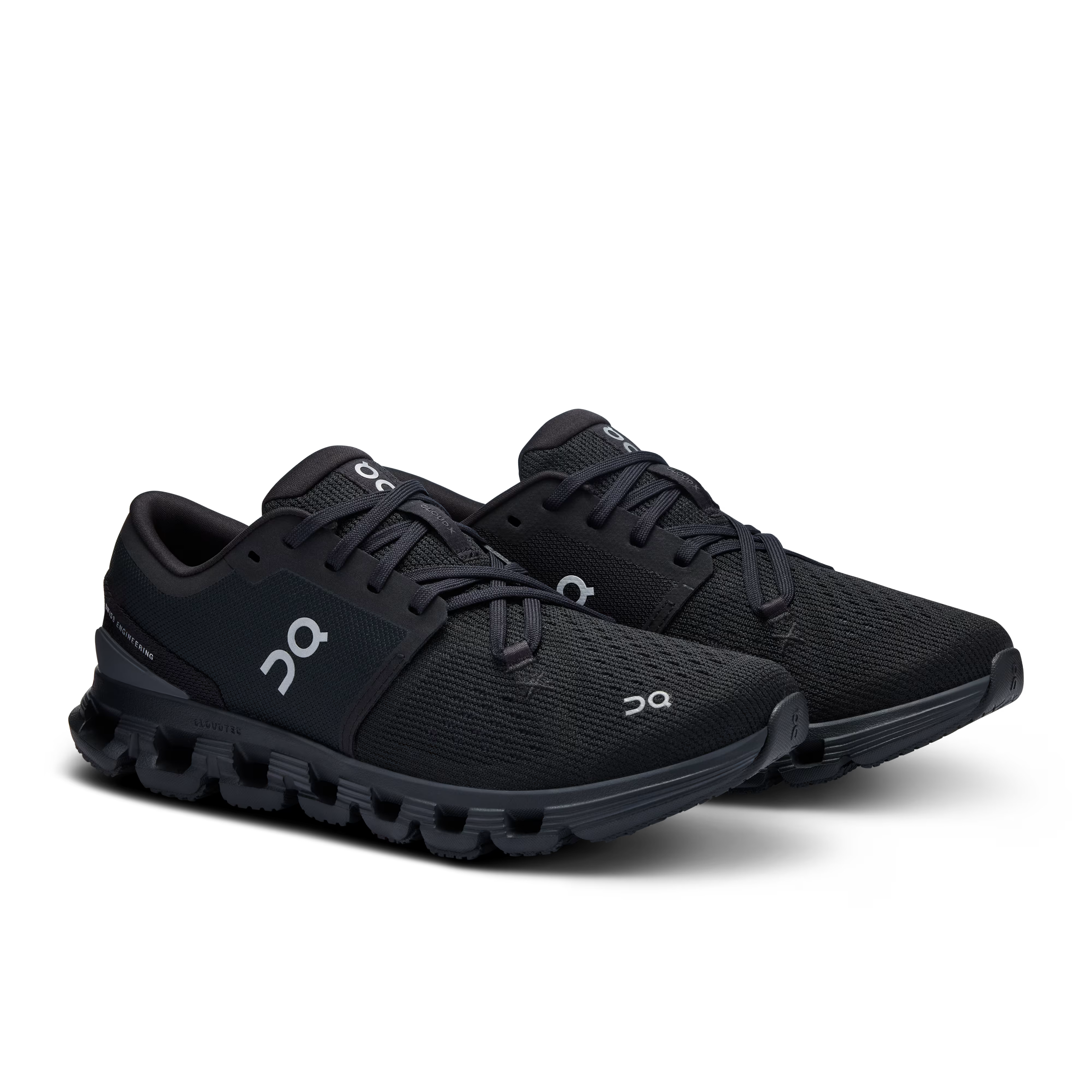 On - Tenis "Cloud X 4" - All Black (Mujer)
