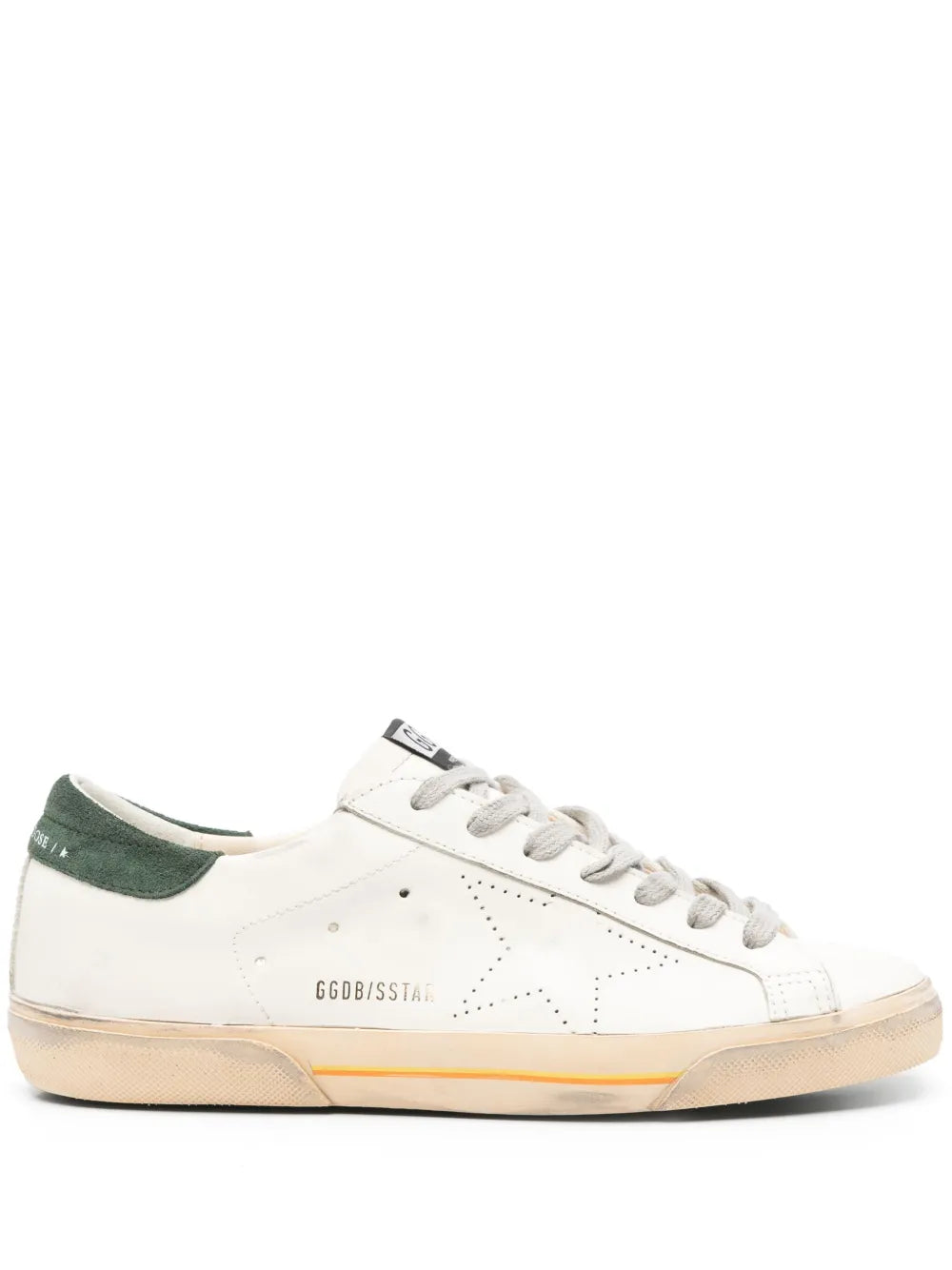 Golden Goose - Tenis "Superstar (White & Forest Green)" (Hombre)