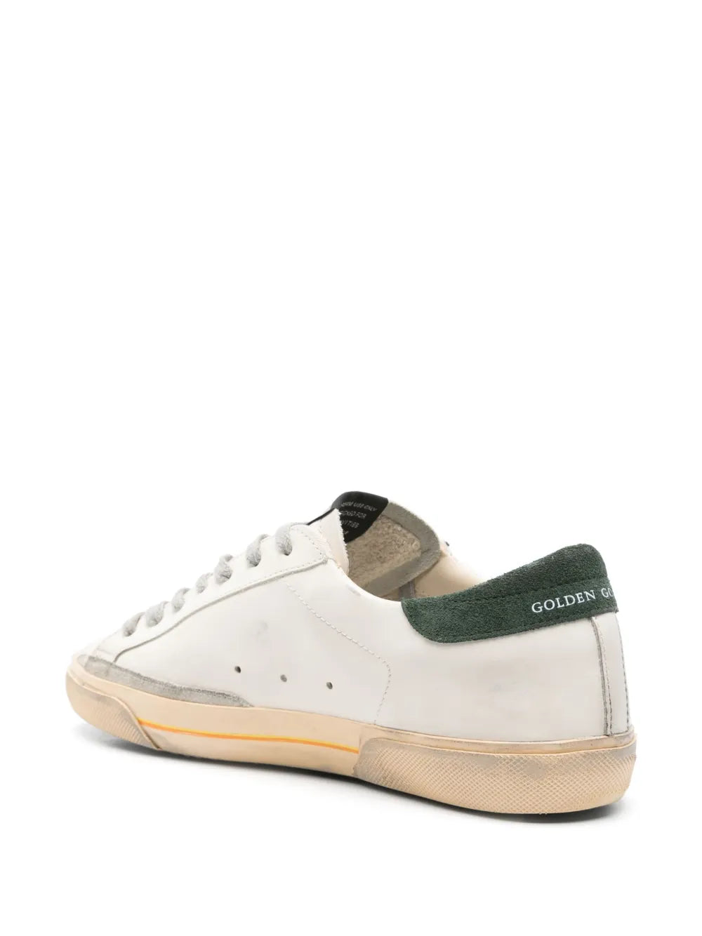 Golden Goose - Tenis "Superstar (White & Forest Green)" (Hombre)