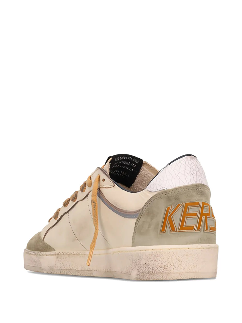 Golden Goose - Tenis "Ballstar (White & Sage Gray)" (Hombre)