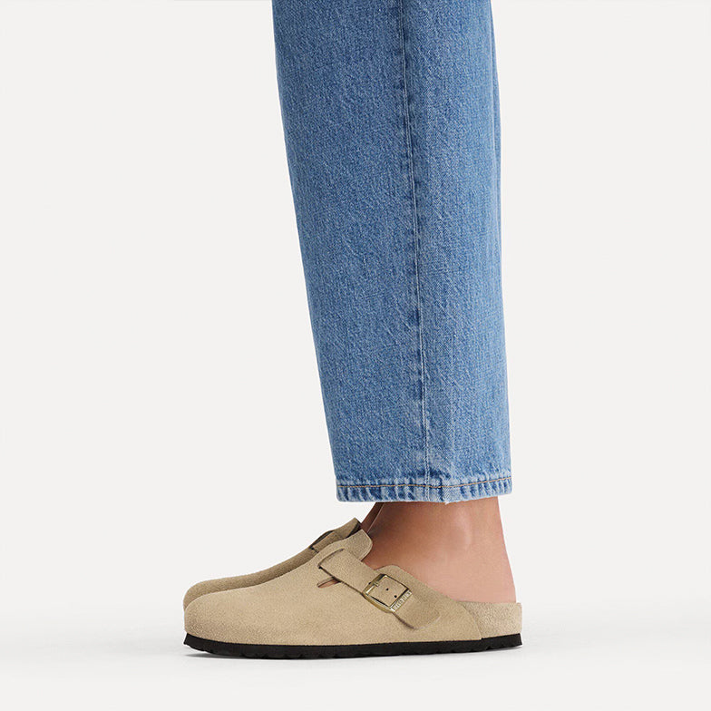 Birkenstock - Sandalias "Boston Suede" (Unisex)