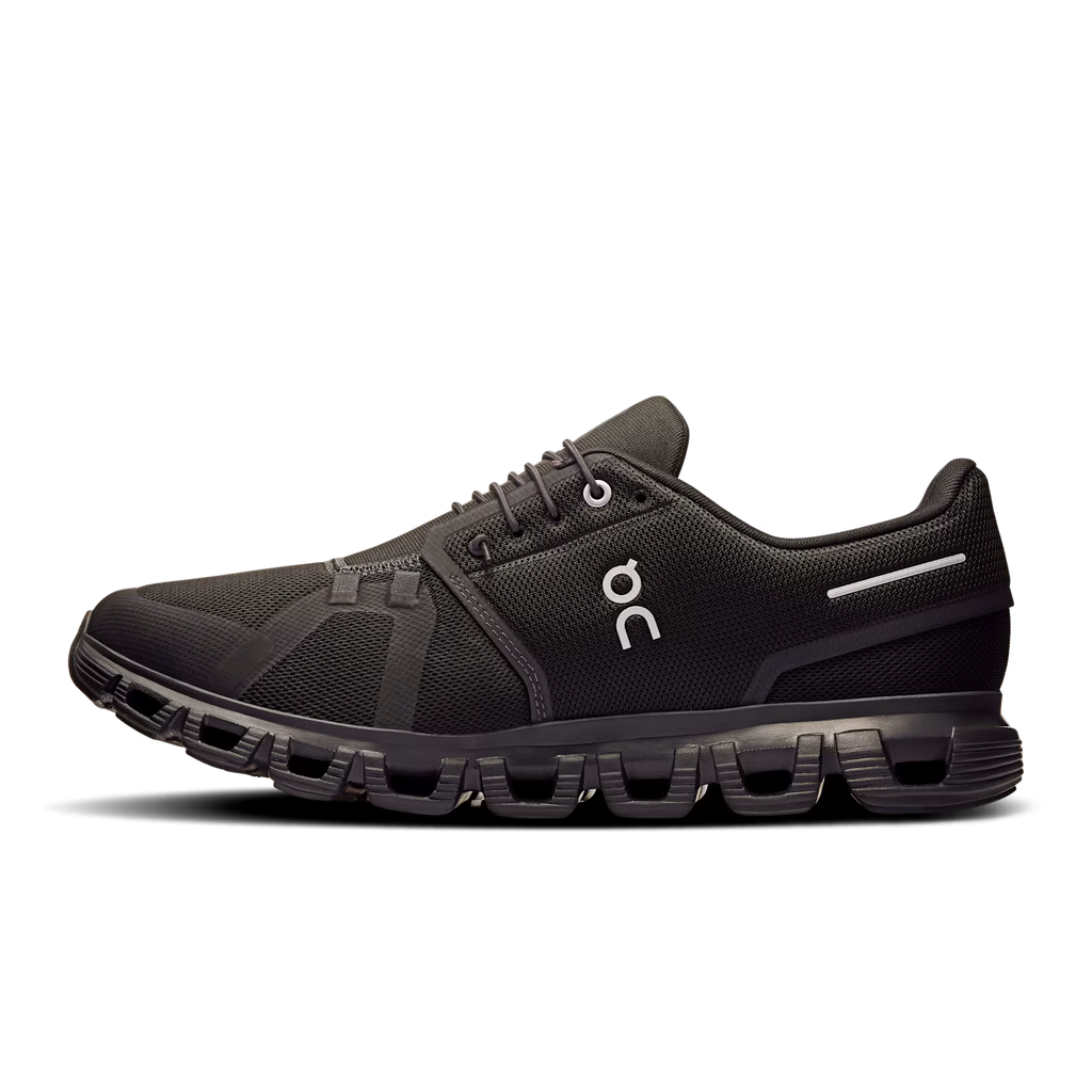 On - Tenis "Cloud 6" - Black (Hombre)