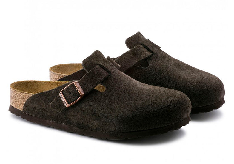 Birkenstock - Sandalias "Boston Suede" (Unisex)
