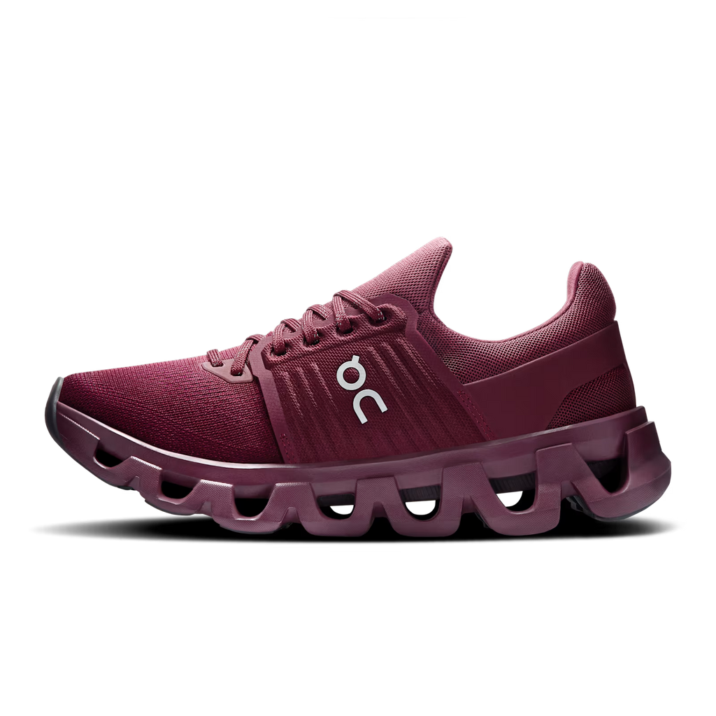 On - Tenis "Cloudswift 3" - Bordeaux (Mujer)
