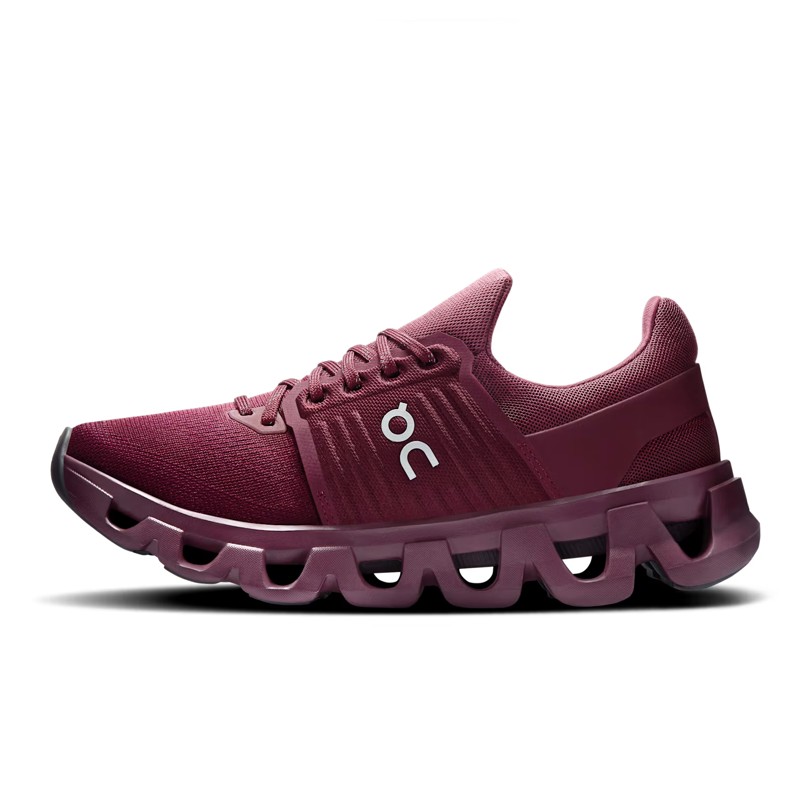 On - Tenis "Cloudswift 3" - Bordeaux (Mujer)