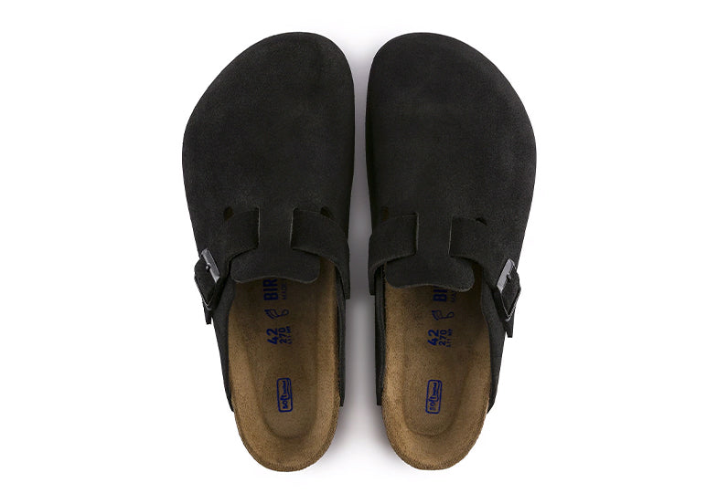 Birkenstock - Sandalias "Boston Suede" (Unisex)