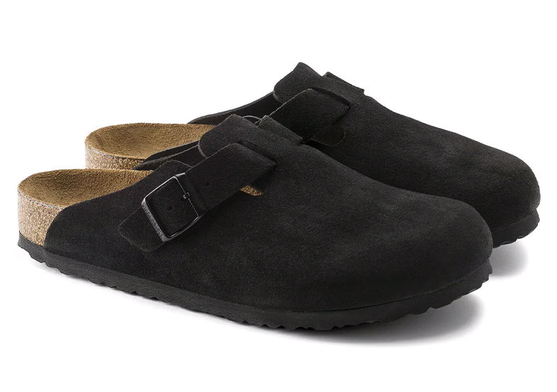 Birkenstock - Sandalias "Boston Suede" (Unisex)