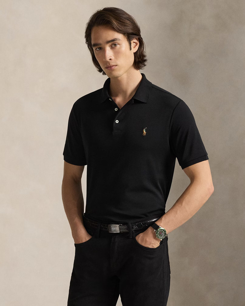 Polo Ralph Lauren - Playera "Soft Cotton Polo" (Hombre)