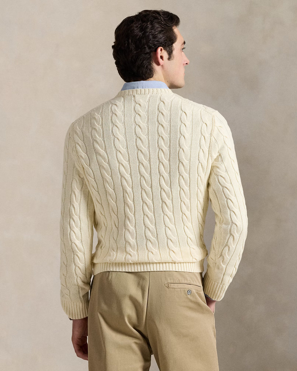Polo Ralph Lauren - Suéter "Cable Knit Cotton" (Hombre)
