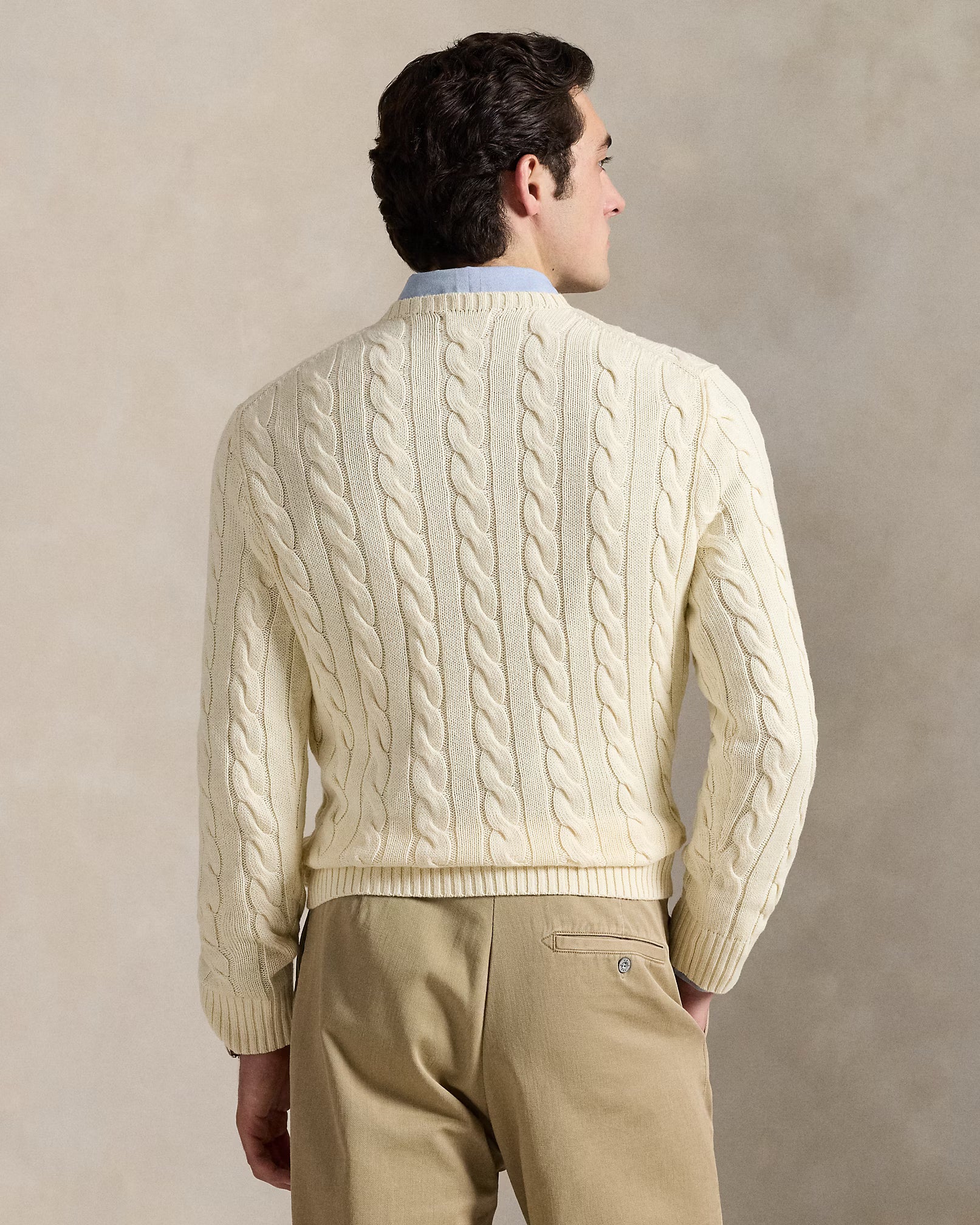 Polo Ralph Lauren - Suéter "Cable Knit Cotton" (Hombre)