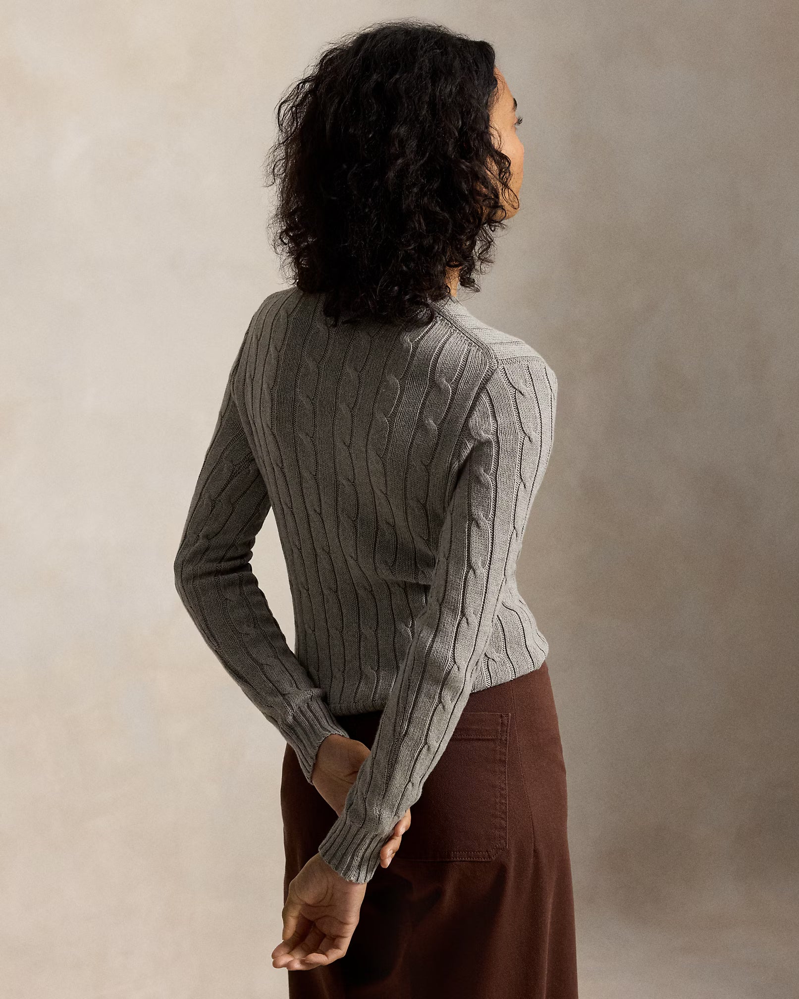Polo Ralph Lauren - Suéter "Cable Knit Cotton" (Mujer)