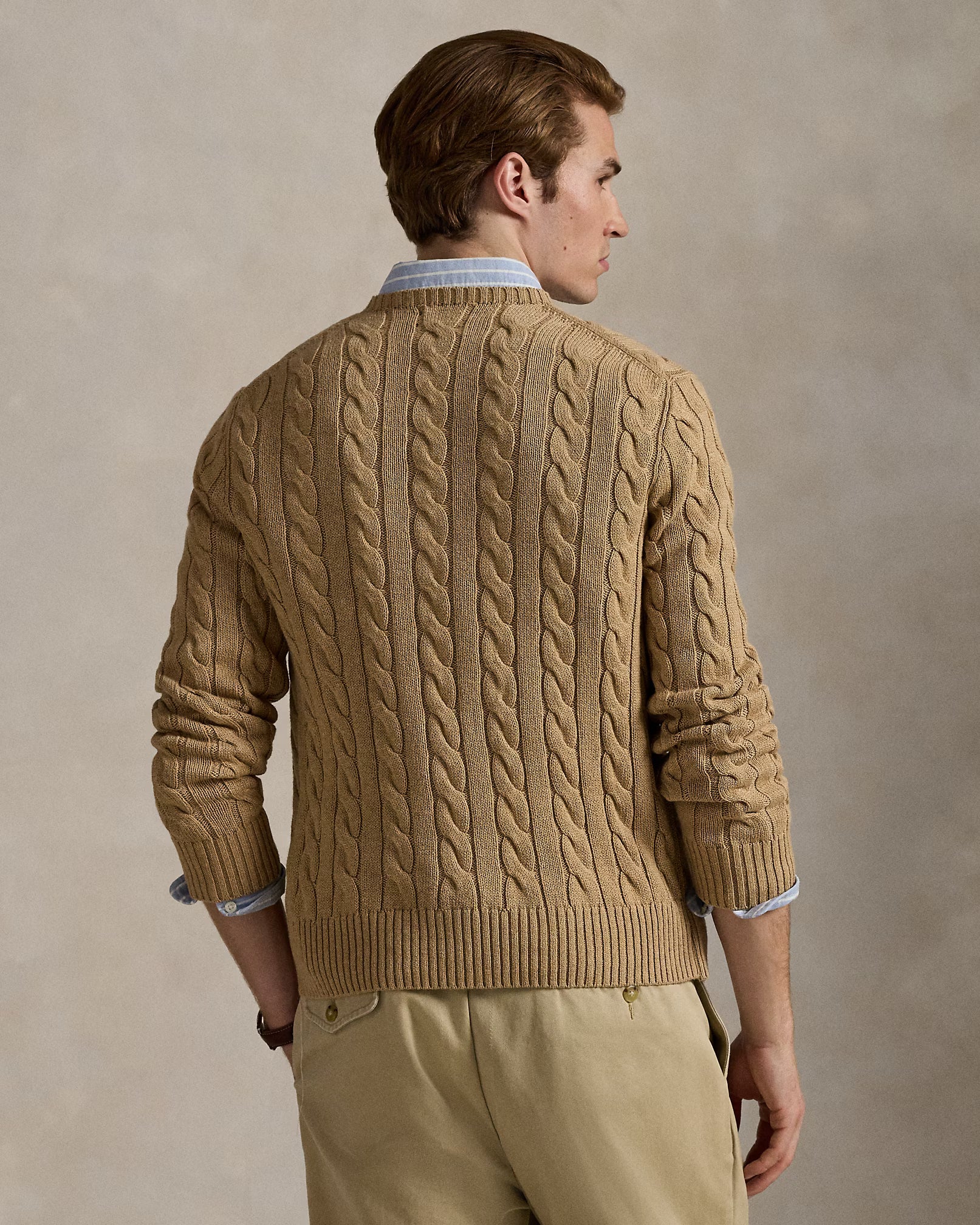 Polo Ralph Lauren - Suéter "Cable Knit Cotton" (Hombre)