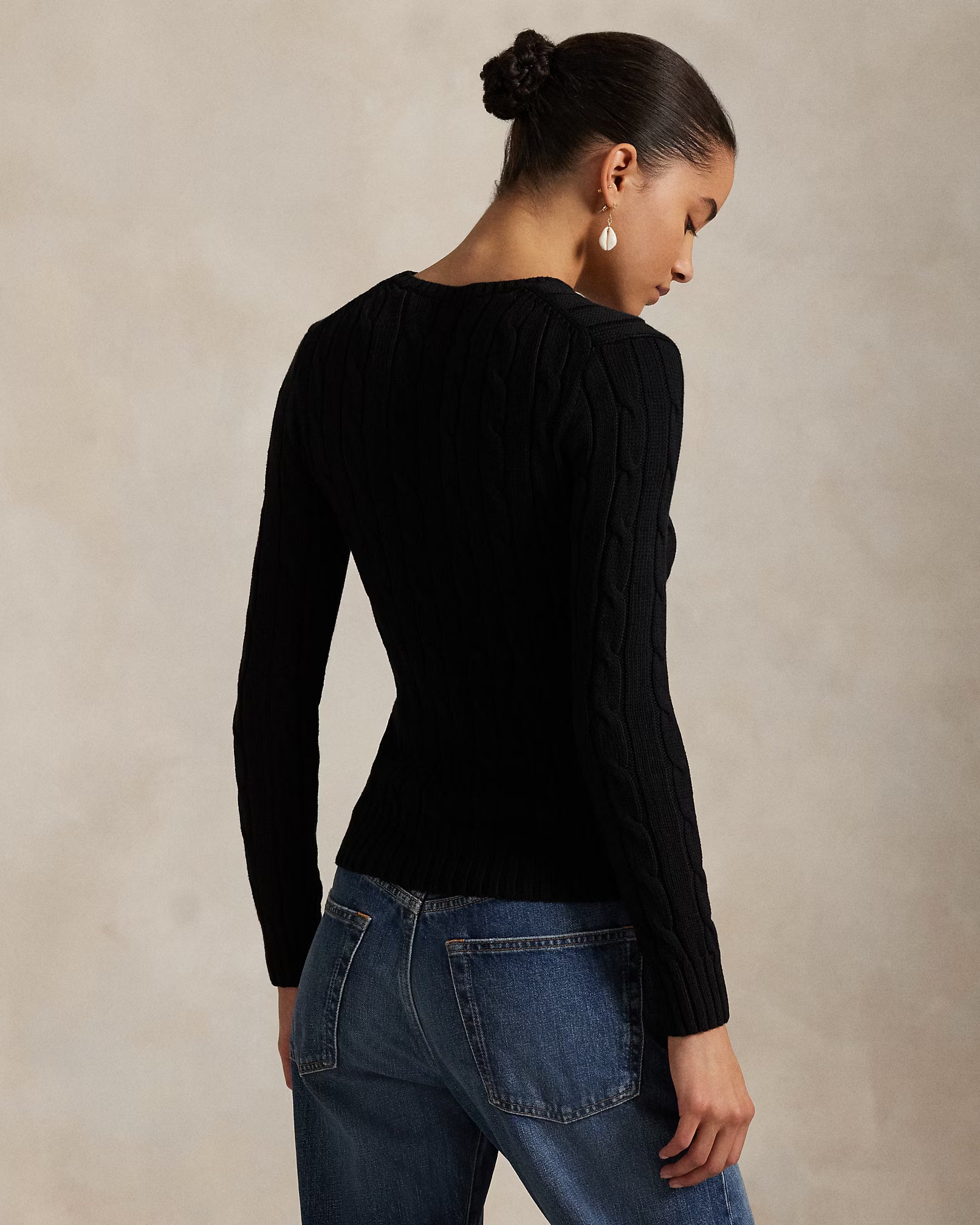 Polo Ralph Lauren - Suéter "Cable Knit Cotton" (Mujer)