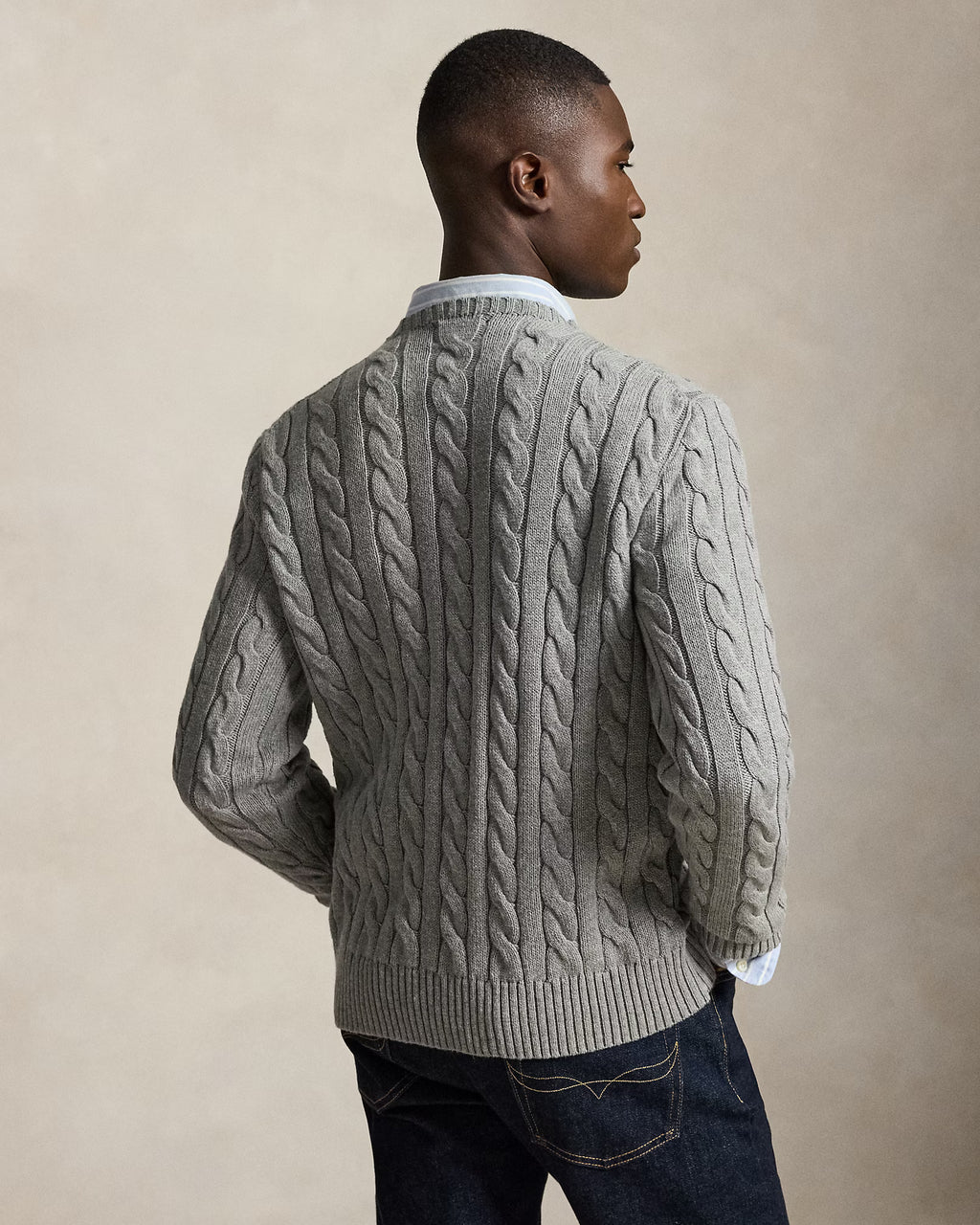 Polo Ralph Lauren - Suéter "Cable Knit Cotton" (Hombre)