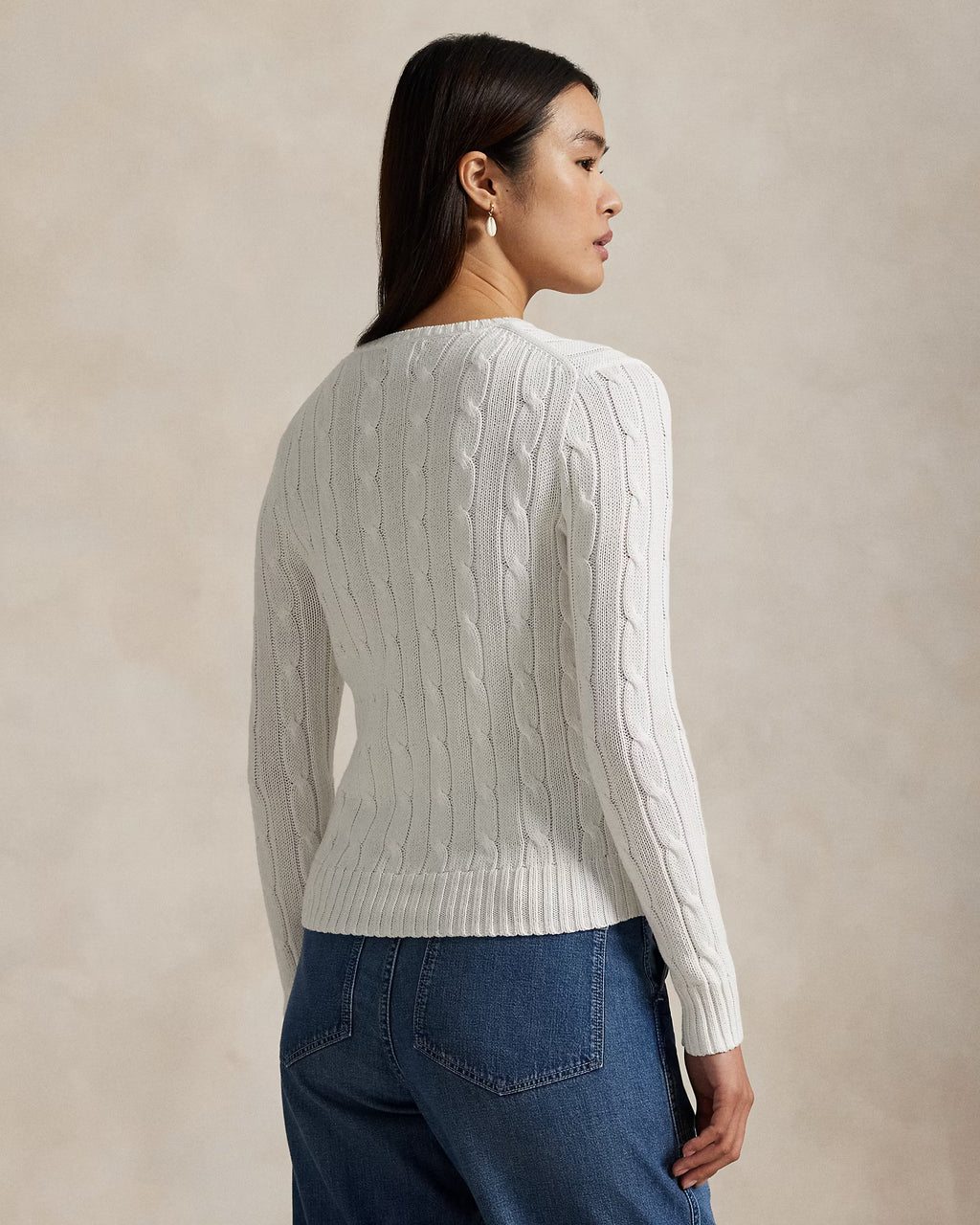 Polo Ralph Lauren - Suéter "Cable Knit Cotton" (Mujer)