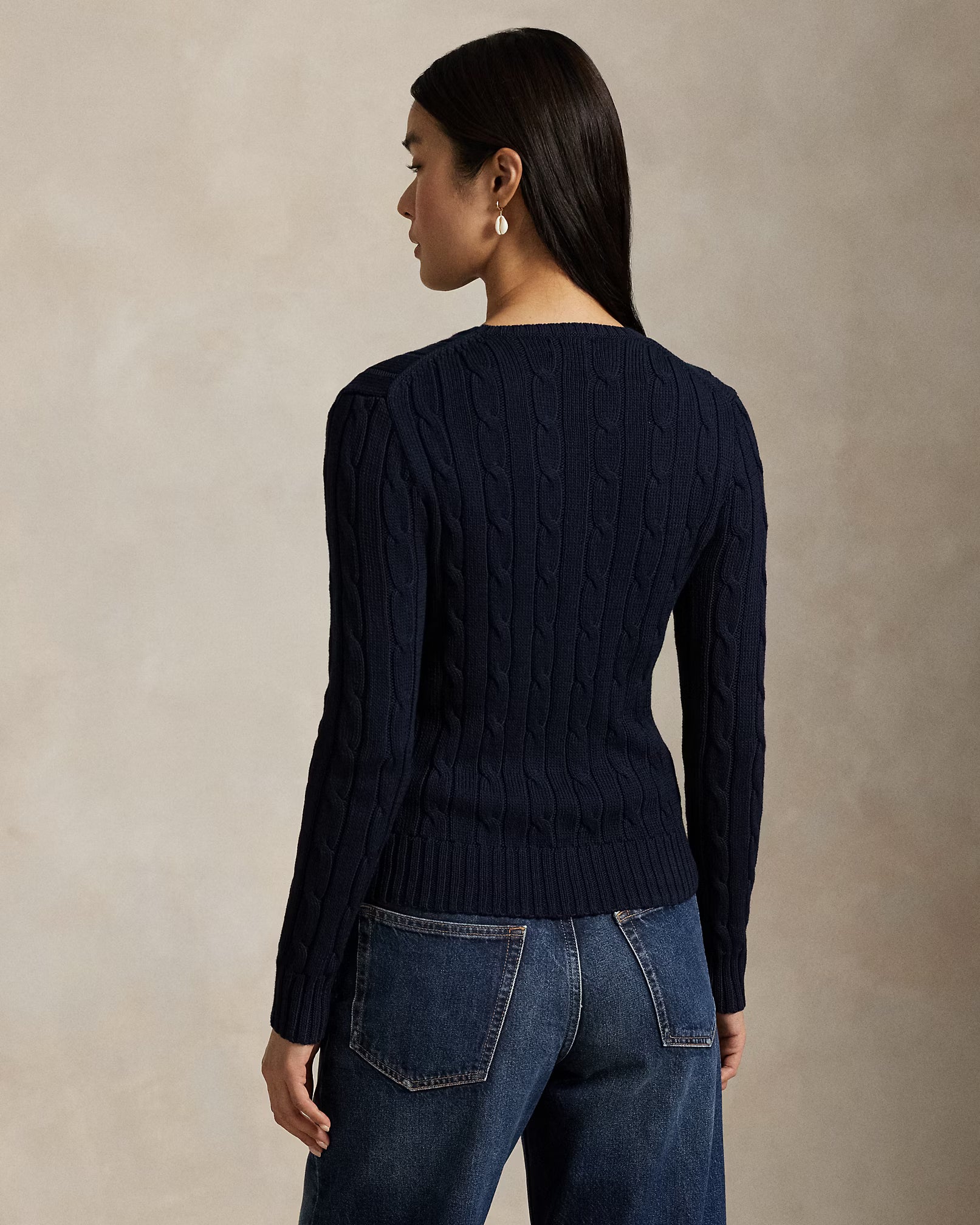 Polo Ralph Lauren - Suéter "Cable Knit Cotton" (Mujer)