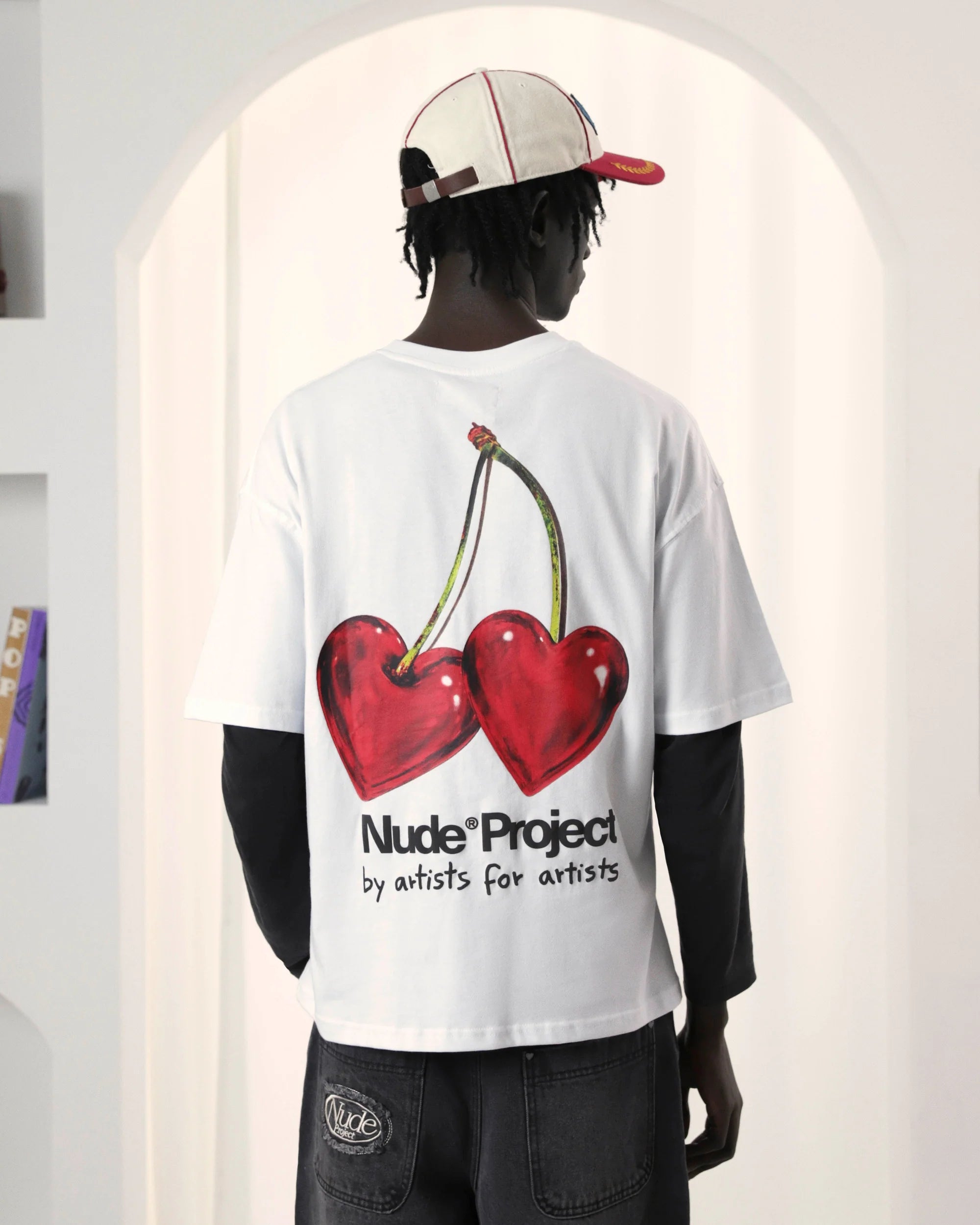 Nude Project - Playera "Cherry Love" (Unisex)