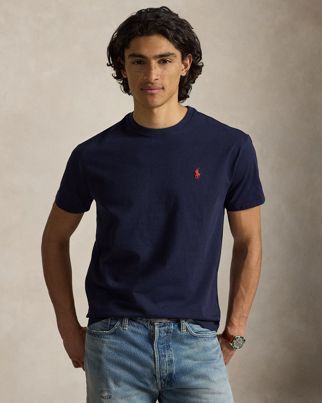Polo Ralph Lauren - Playera "Jersey Crewneck" (Hombre)