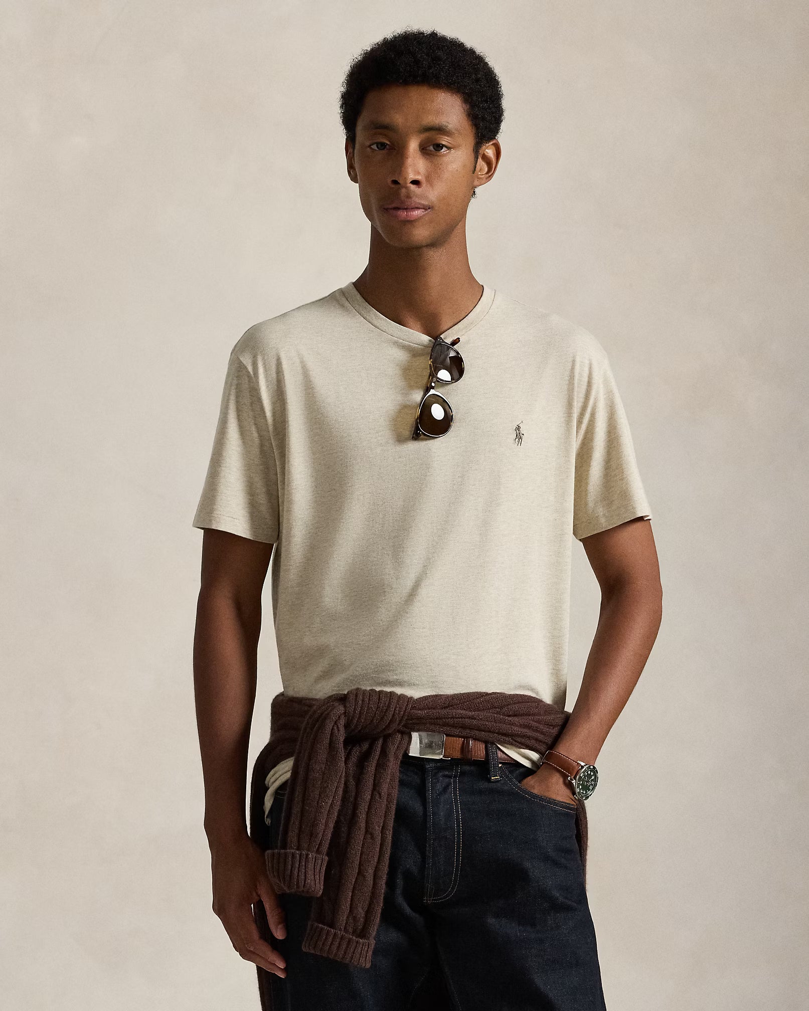 Polo Ralph Lauren - Playera "Jersey Crewneck" (Hombre)