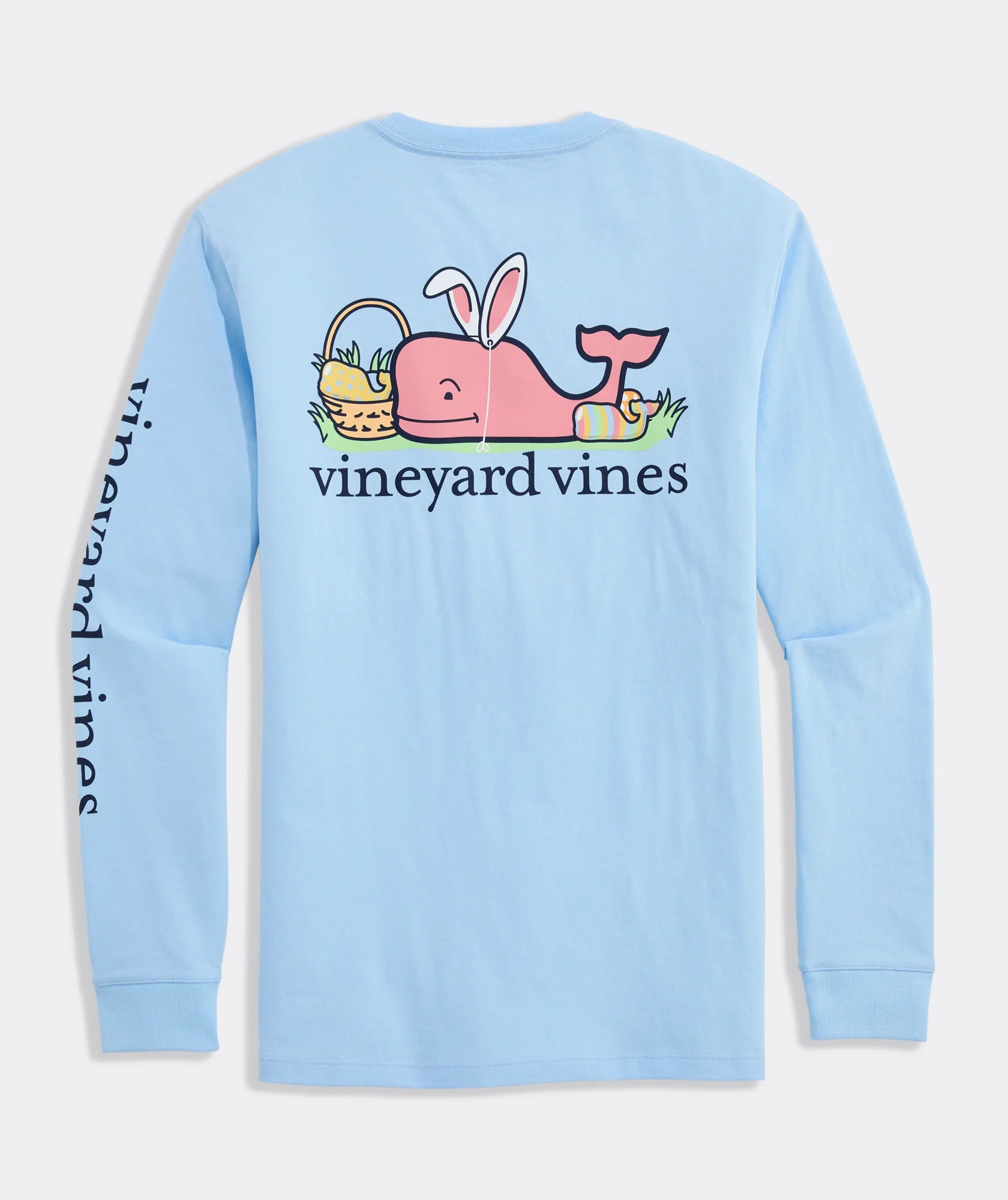 Vineyard Vines - Playera de Manga Larga "Easter Whale" (Hombre)