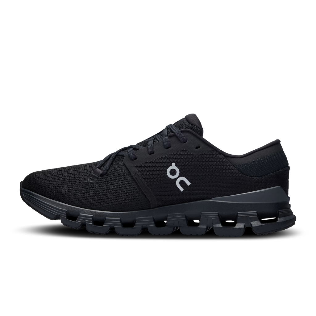 On - Tenis "Cloud X 4" - All Black (Mujer)