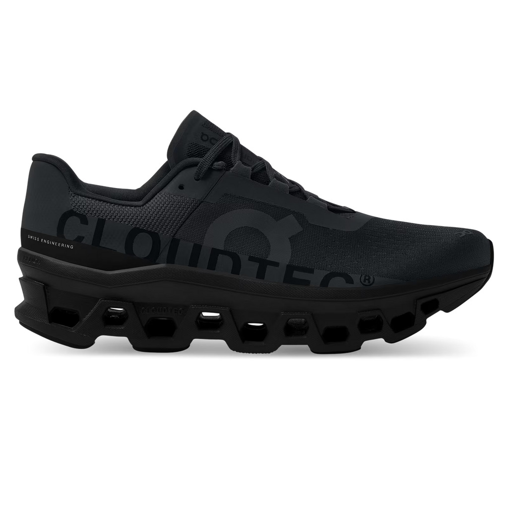 On - Tenis "Cloudmonster" - All Black (Hombre)