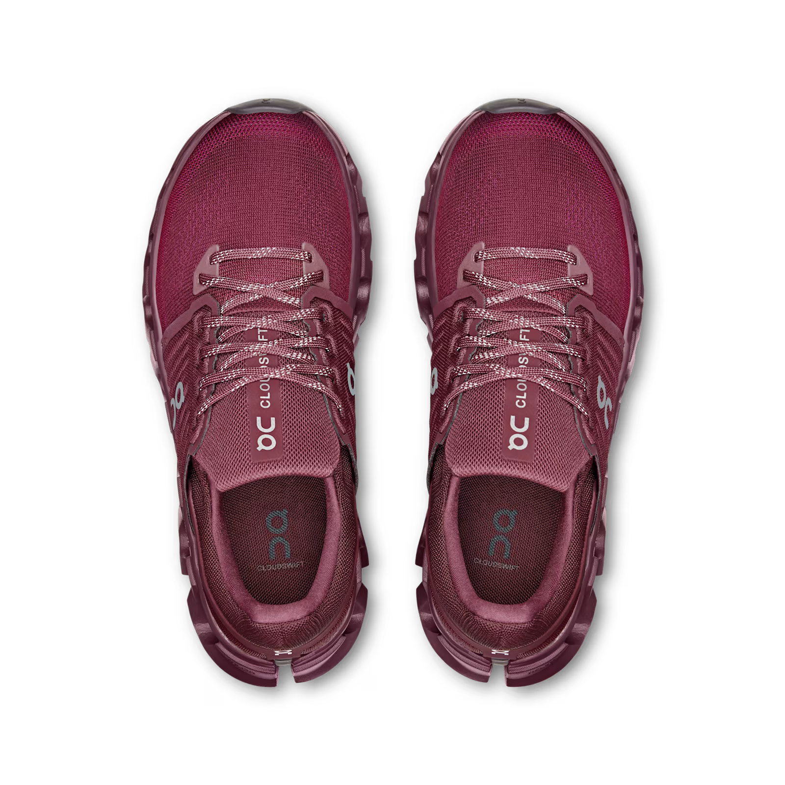 On - Tenis "Cloudswift 3" - Bordeaux (Mujer)