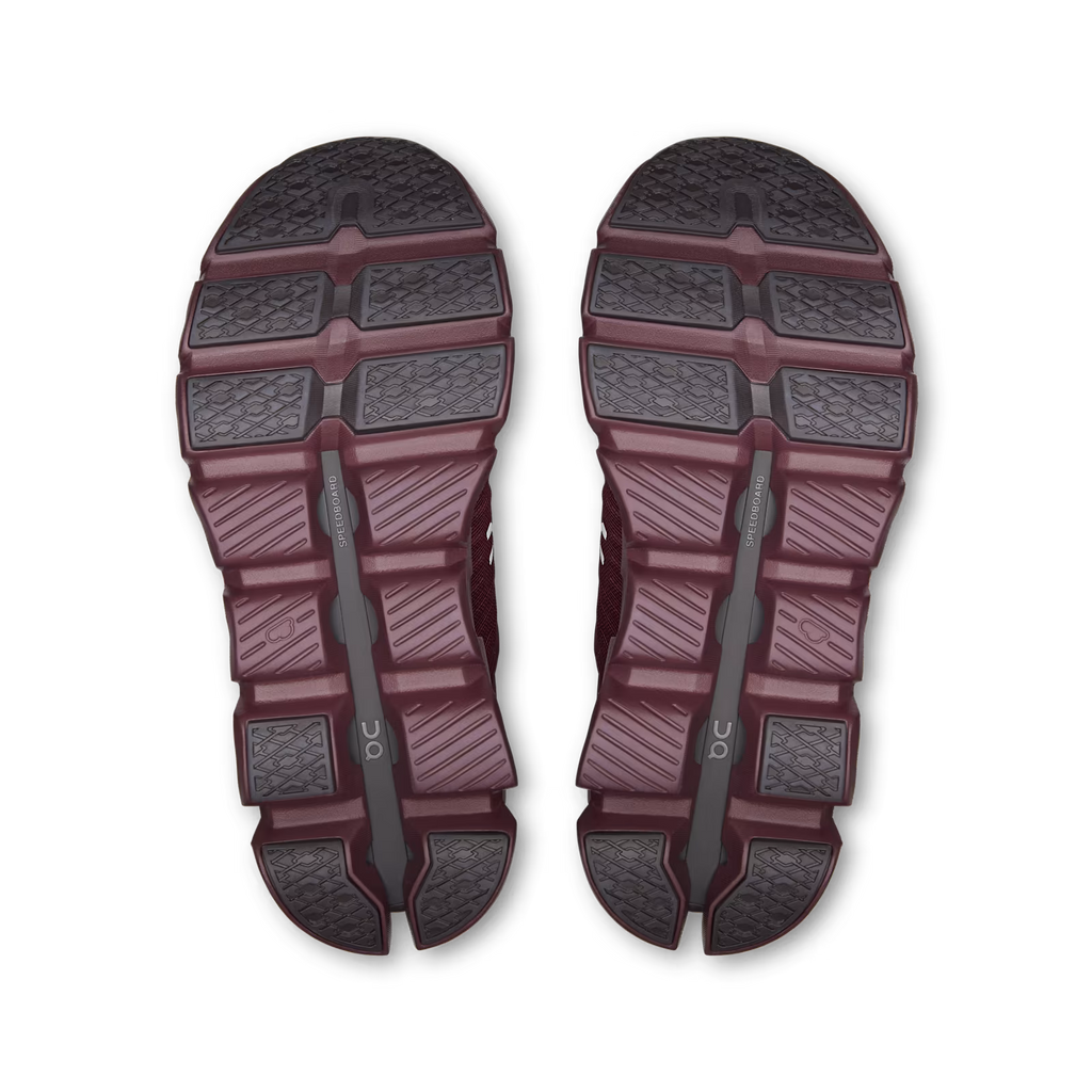 On - Tenis "Cloudswift 3" - Bordeaux (Mujer)