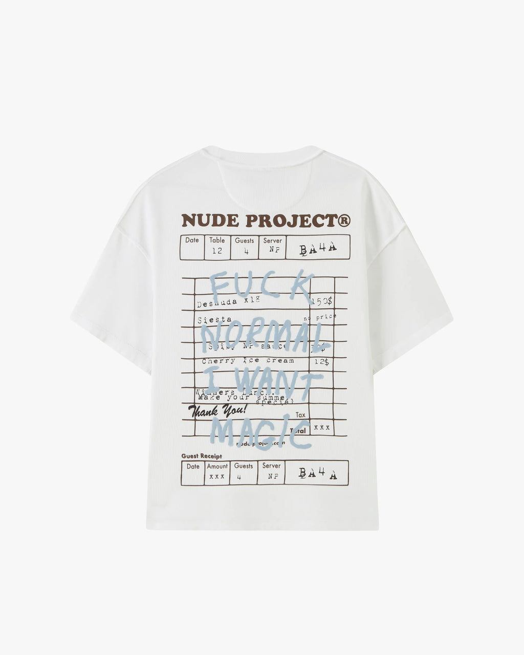 Nude Project - Playera "F**k Normal" (Unisex)