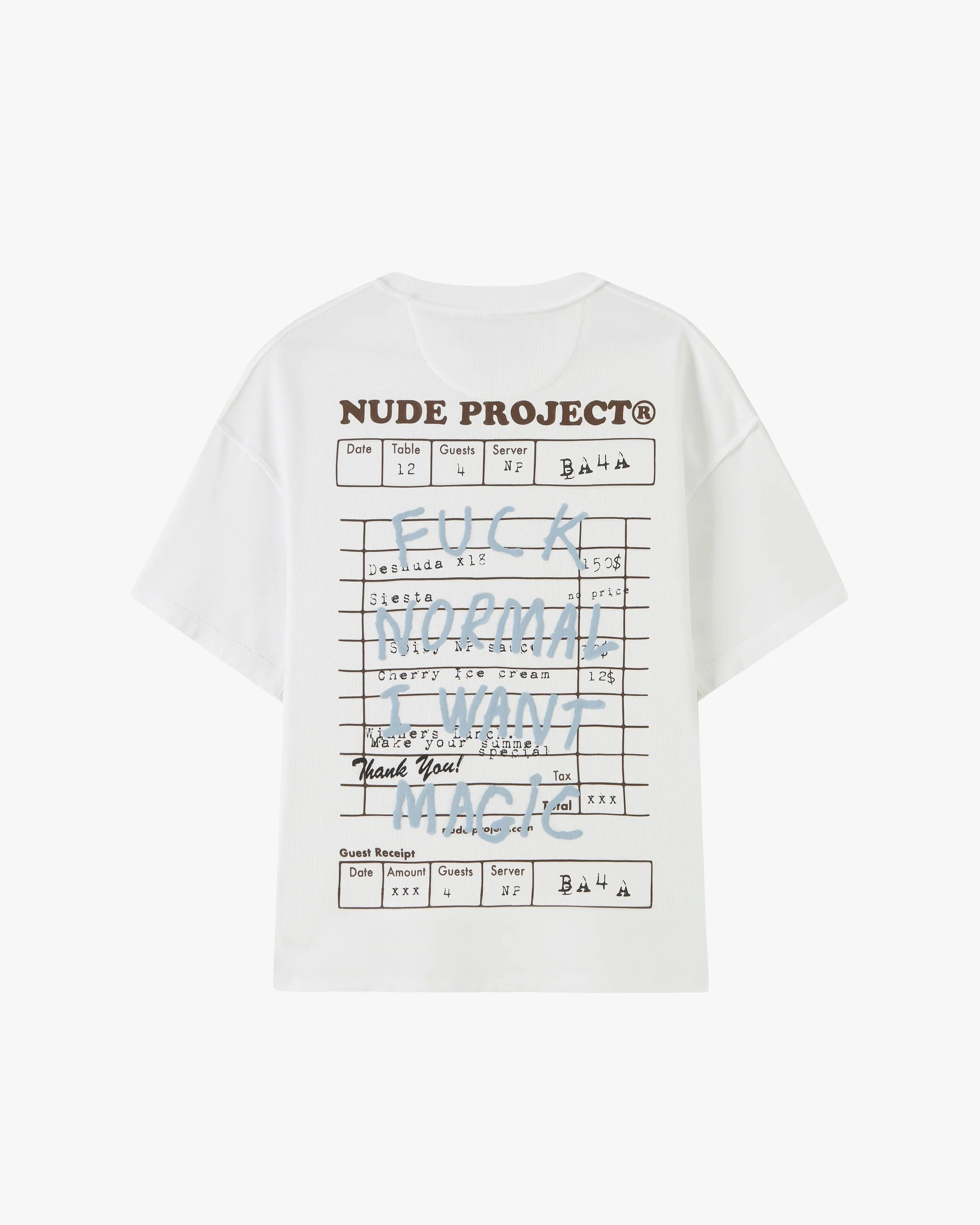 Nude Project - Playera "F**k Normal" (Unisex)