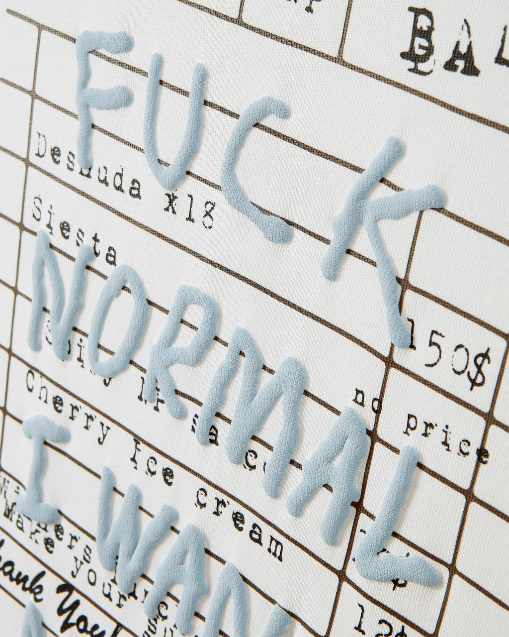 Nude Project - Playera "F**k Normal" (Unisex)