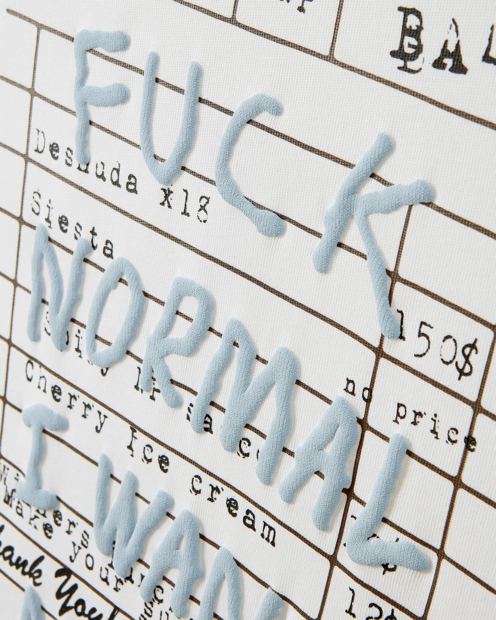 Nude Project - Playera "F**k Normal" (Unisex)
