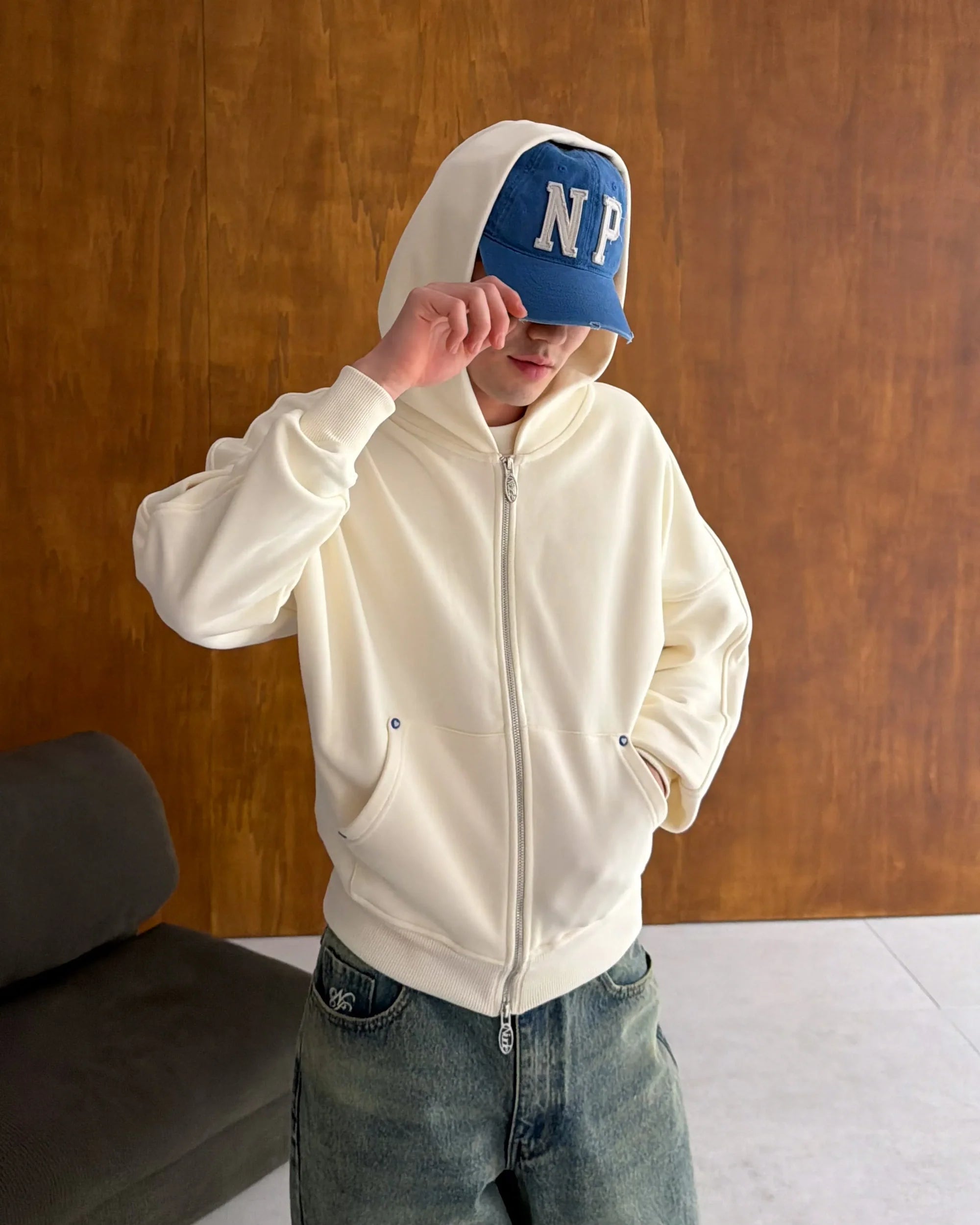 Nude Project - Hoodie Zip-up "Beast" (Unisex)