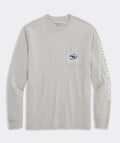 Vineyard Vines - Playera de Manga Larga "Downhill Ski Whale" (Hombre)