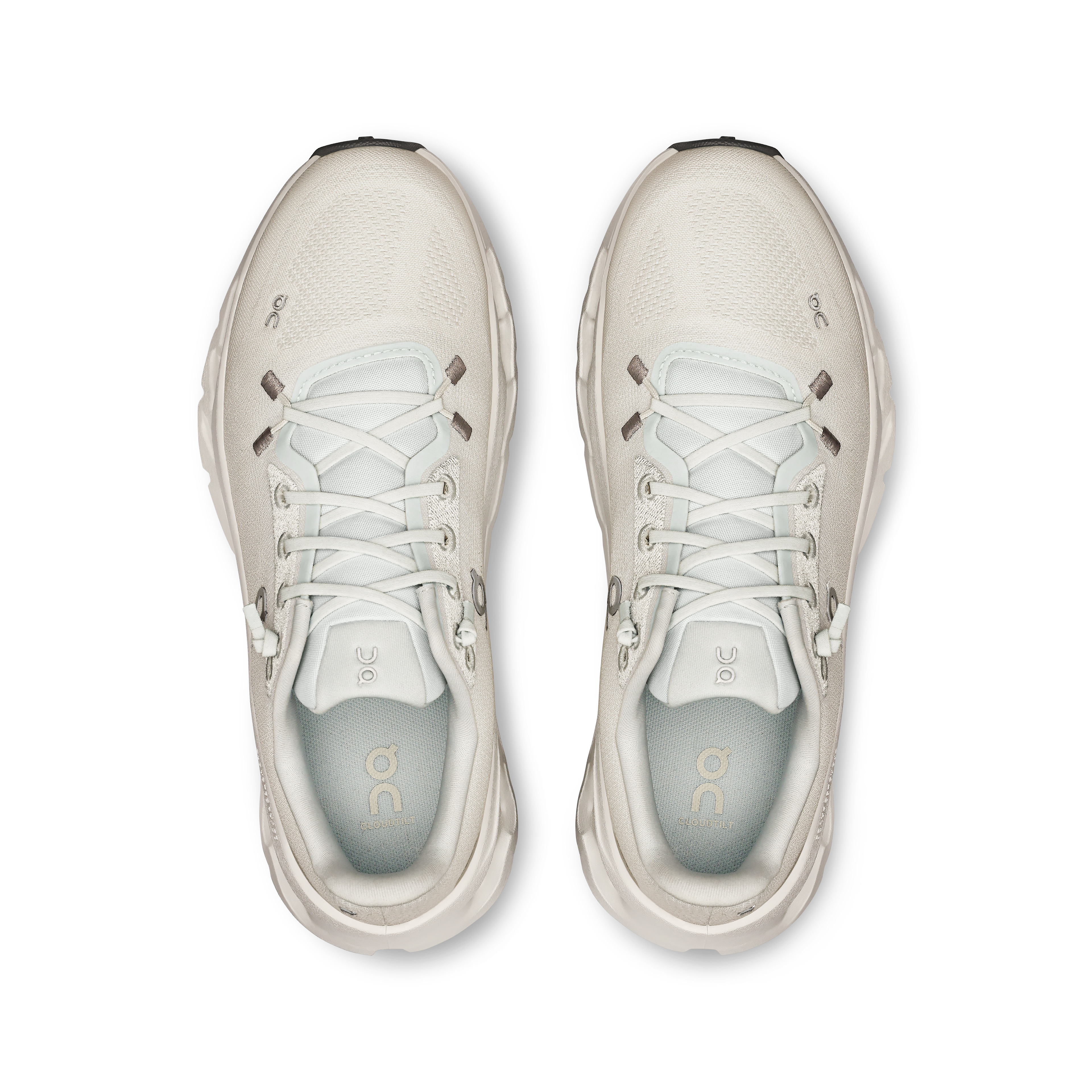 On - Tenis "Cloudtilt" - White / Glacier (Mujer)