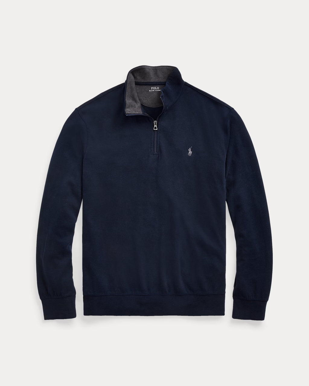 Polo Ralph Lauren - Suéter "Luxury Jersey Quarter-Zip Pullover" (Hombre)