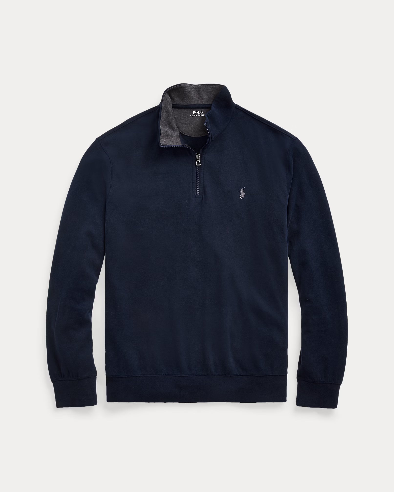 Polo Ralph Lauren - Suéter "Luxury Jersey Quarter-Zip Pullover" (Hombre)
