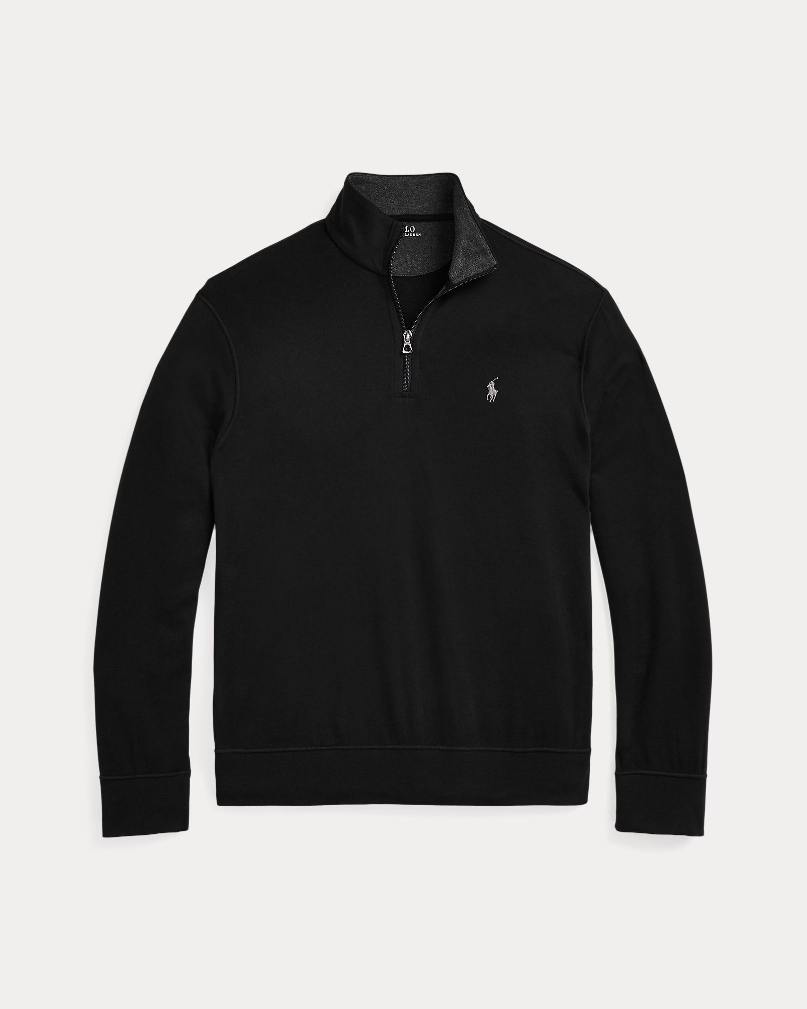 Polo Ralph Lauren - Suéter "Luxury Jersey Quarter-Zip Pullover" (Hombre)