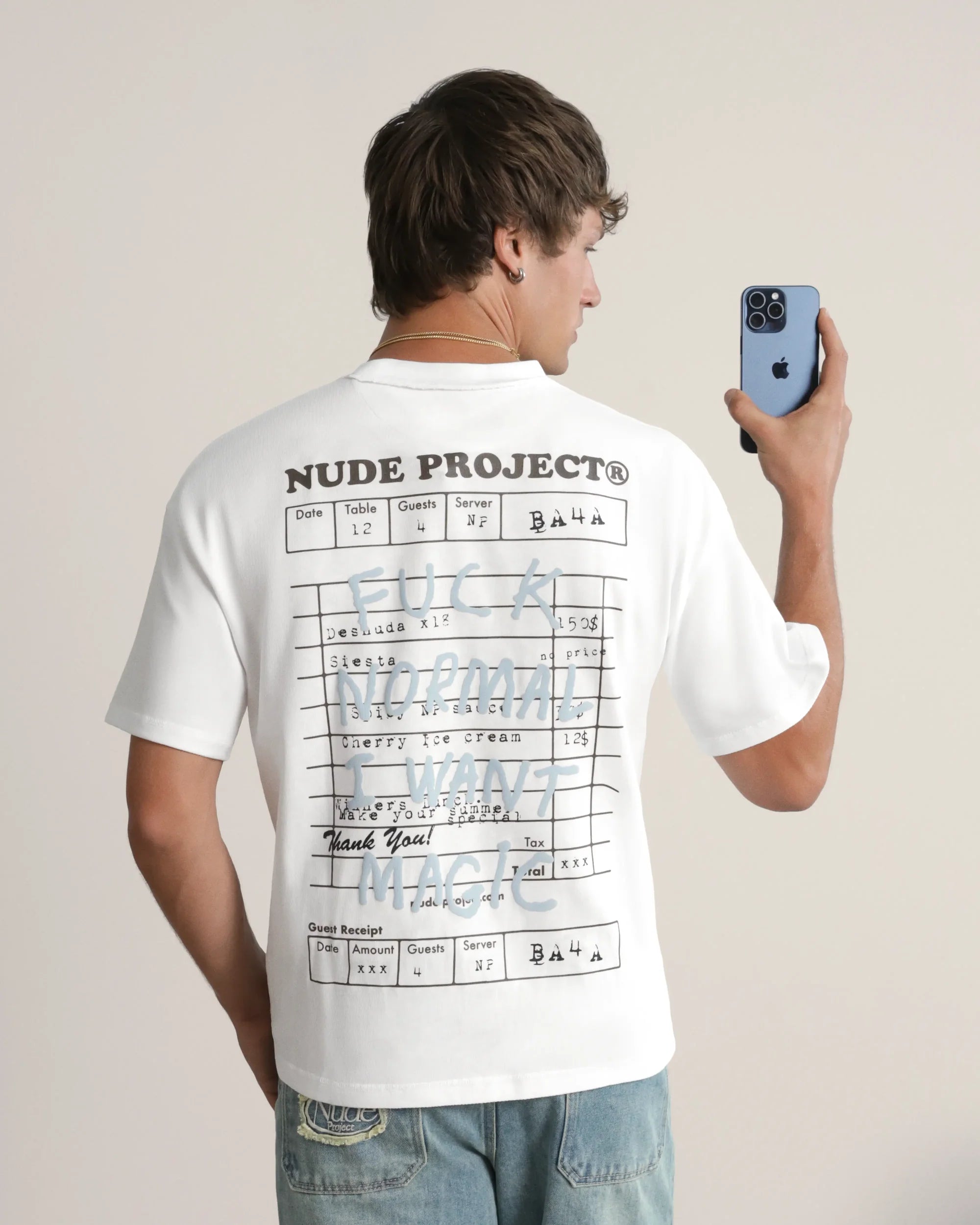 Nude Project - Playera "F**k Normal" (Unisex)