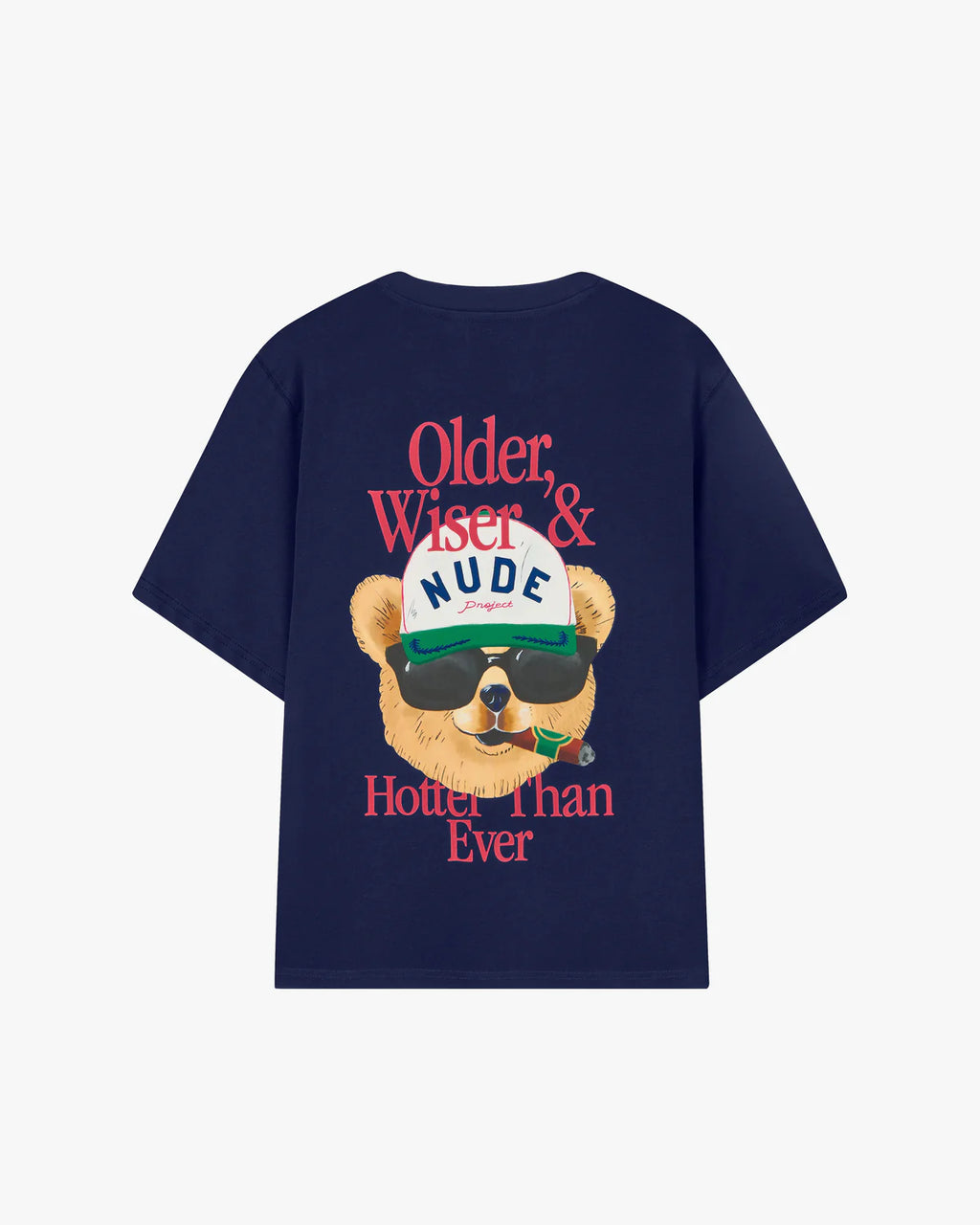 Nude Project - Playera "Older, Wiser & Hotter" (Unisex)