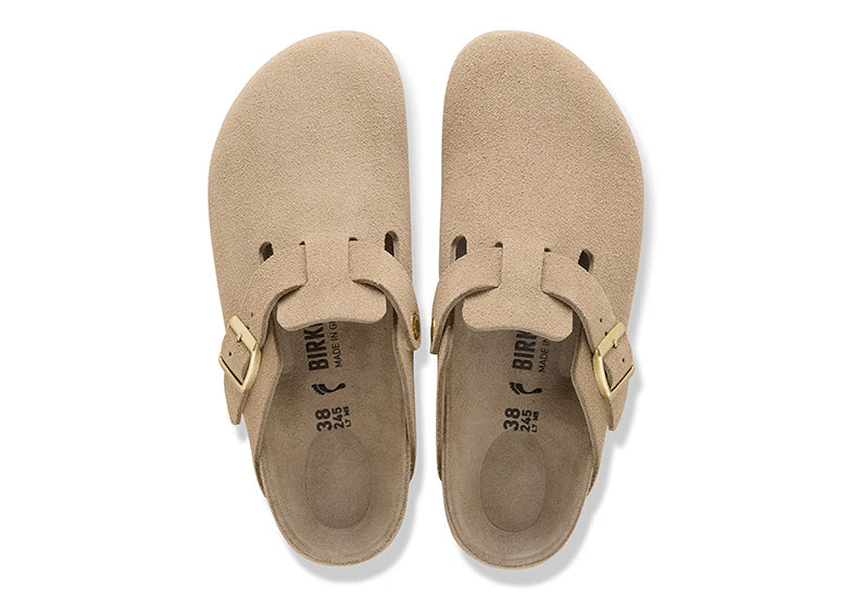 Birkenstock - Sandalias "Boston Suede" (Unisex)