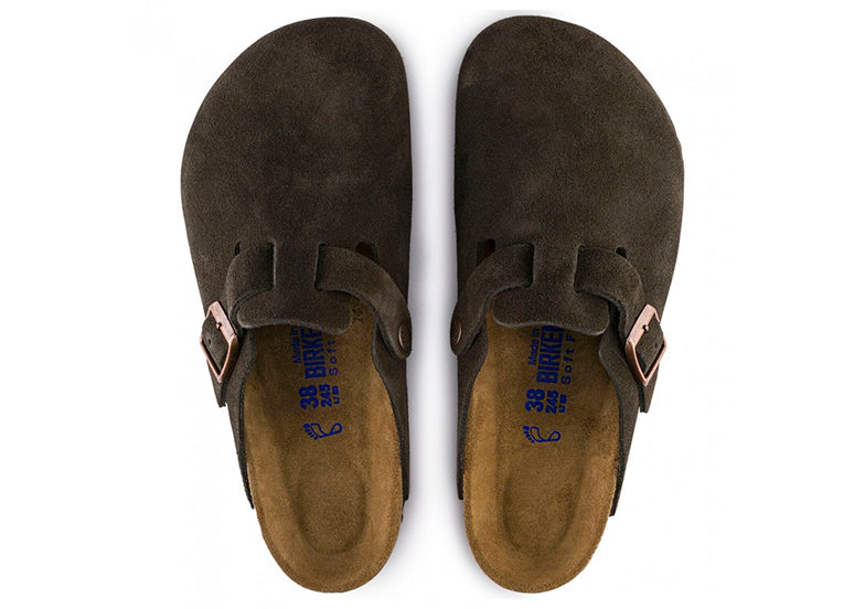 Birkenstock - Sandalias "Boston Suede" (Unisex)