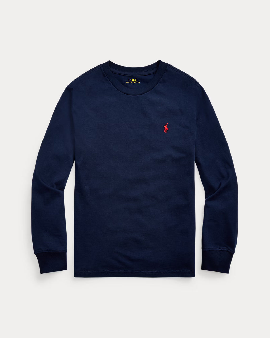 Polo Ralph Lauren - Playera "Cotton Jersey Long-Sleeve" (Kids)