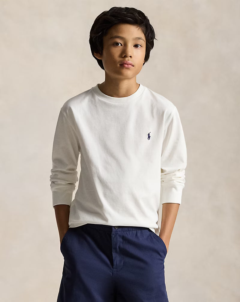 Ralph Lauren - Playera "Jersey Long-Sleeve" (Kids)