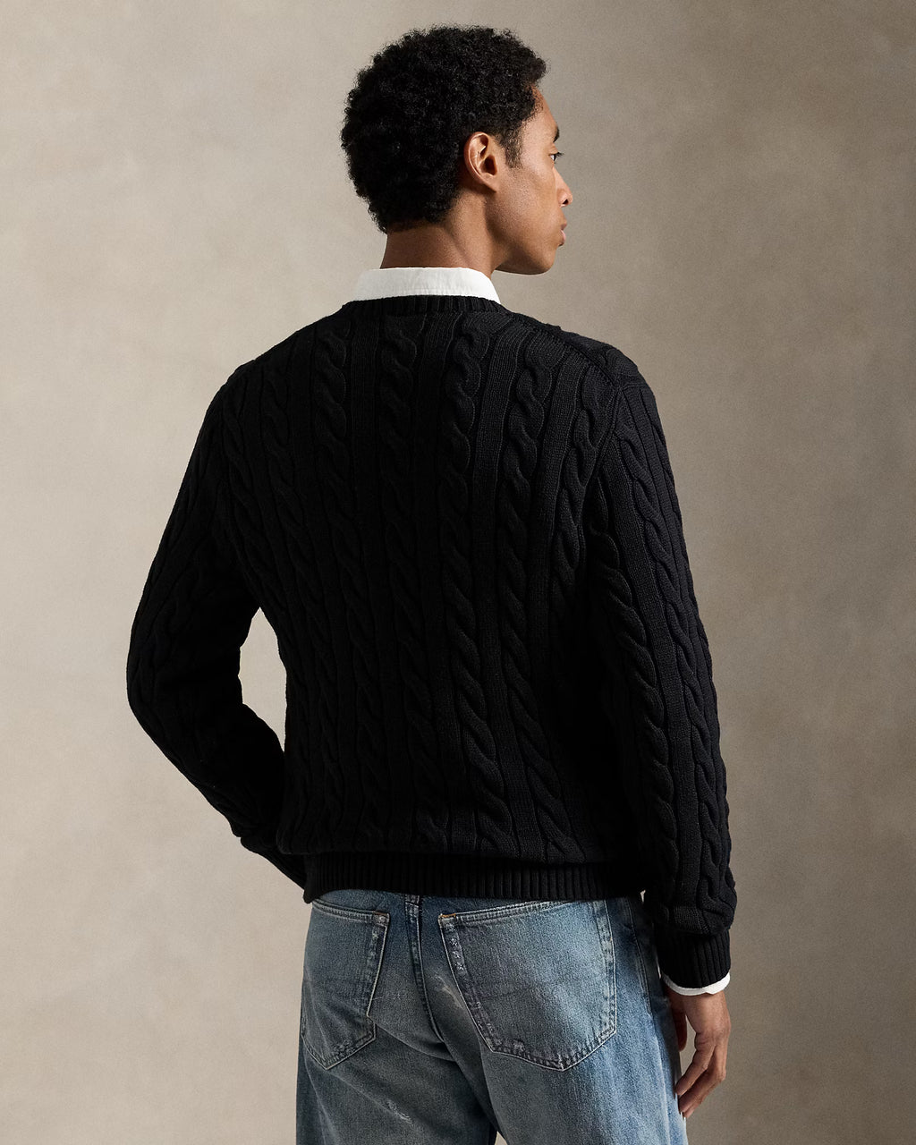 Polo Ralph Lauren - Suéter "Cable Knit Cotton" (Hombre)